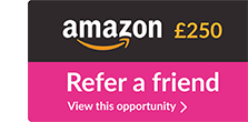 Refer a friend and claim up to £250 worth of Amazon Vouchers